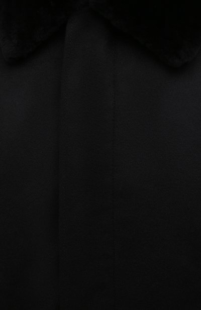 Кашемировое пальто с воротником из бобра ZILLI, арт. MAW-TIMBU-03001/0001, фото 5