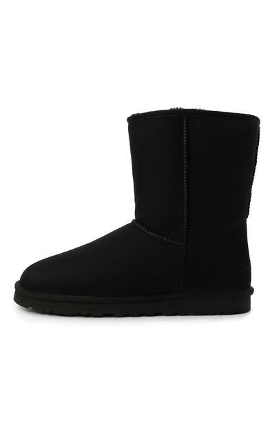Замшевые сапоги classic short UGG, арт. 5800_BLK, фото 3