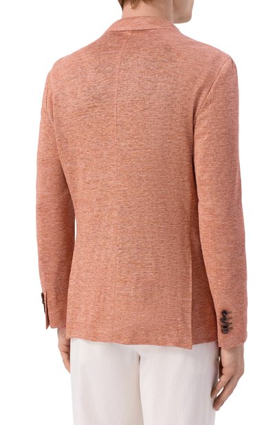 Пиджак изо льна и хлопка ANDREA CAMPAGNA, арт. BIELLA/MULTILIN0 17717, фото 4