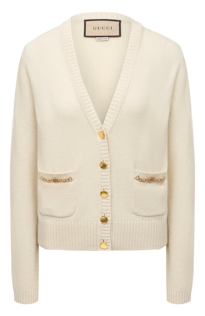 Женский кашемировый кардиган GUCCI, арт. 662189/XKBYJ