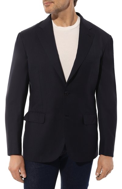 Пиджак из шерсти и шелка BRIONI, арт. RG9U0L/0AA92, фото 5