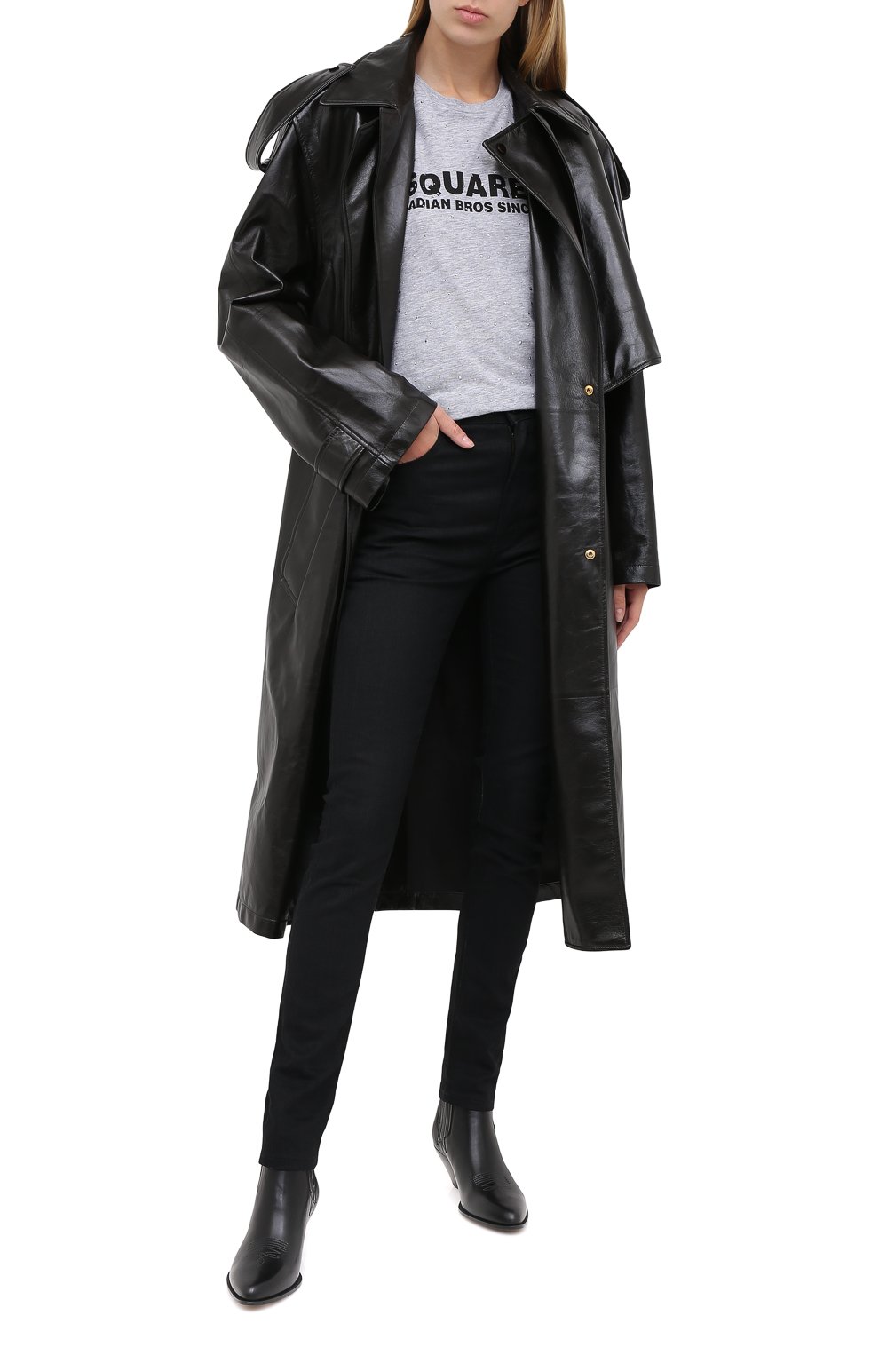 Футболка из хлопка и вискозы DSQUARED2, арт. S75GD0115/S22146, фото 2