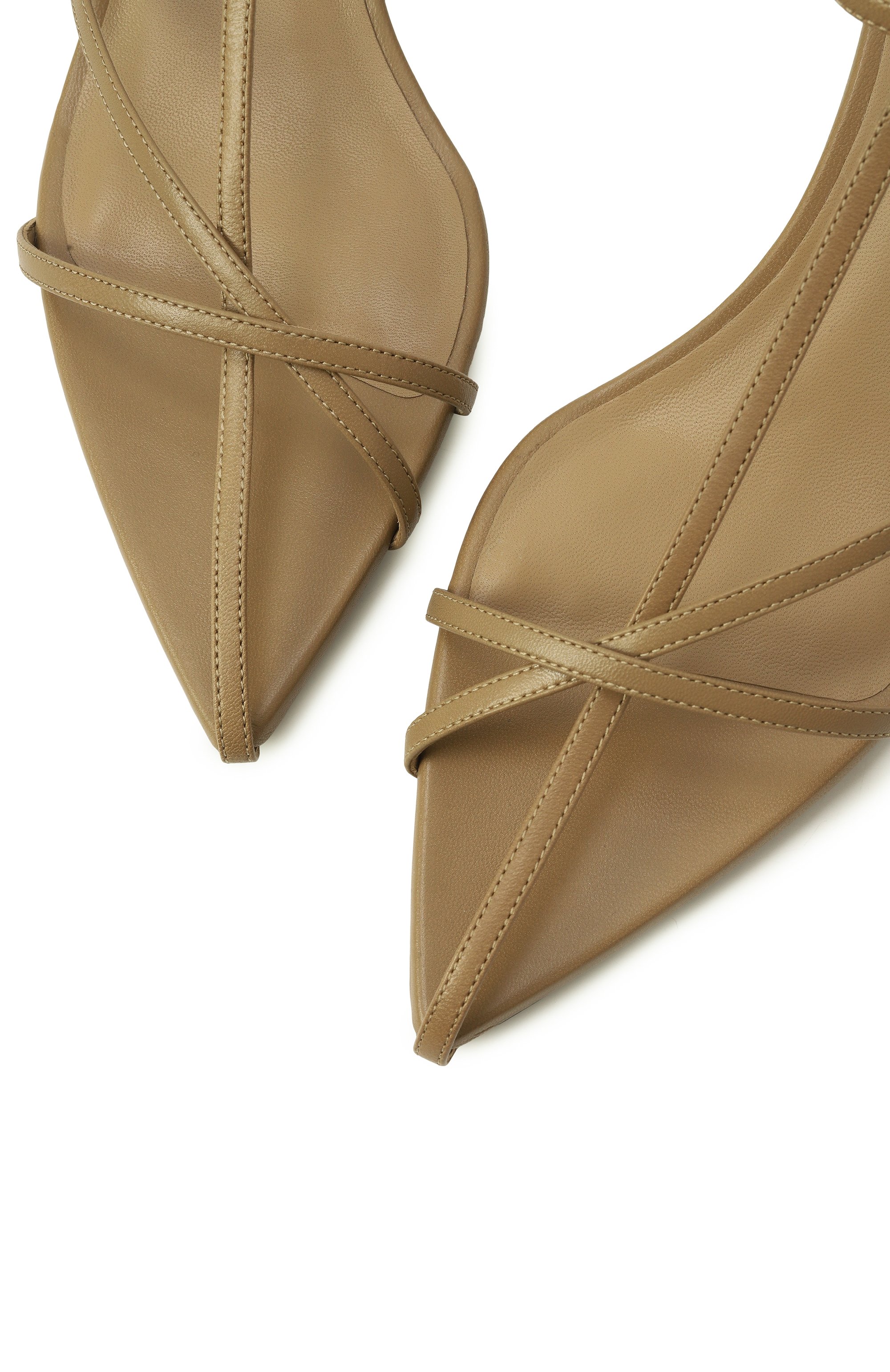 Кожаные босоножки JIL SANDER, арт. J15WP0129/P8389, фото 7