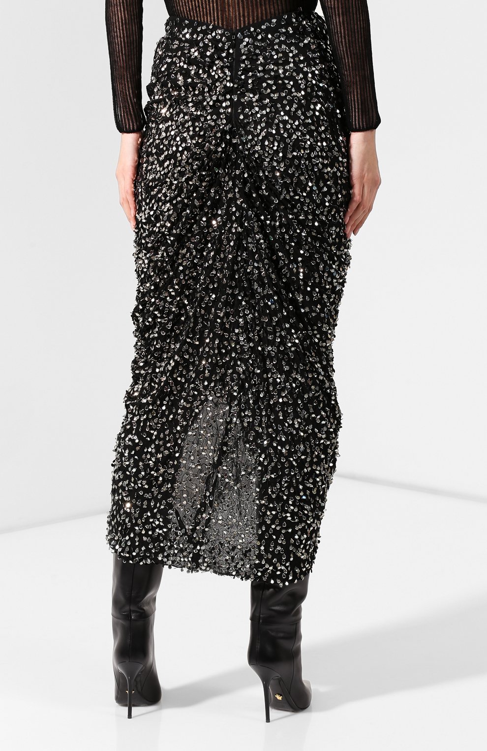 Юбка из вискозы ISABEL MARANT, арт. JU1068-19H033I/CALLIANDRA, фото 4