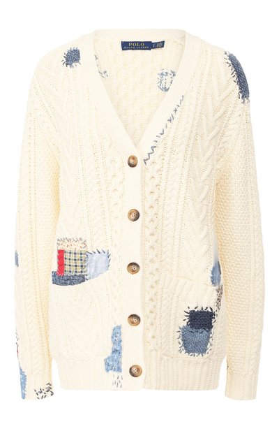 Женский хлопковый кардиган POLO RALPH LAUREN, арт. 211752611