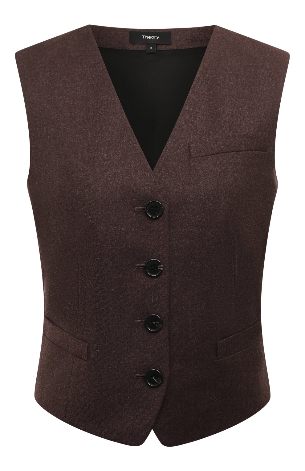 Шерстяной жилет THEORY, арт. 00801105, фото 1