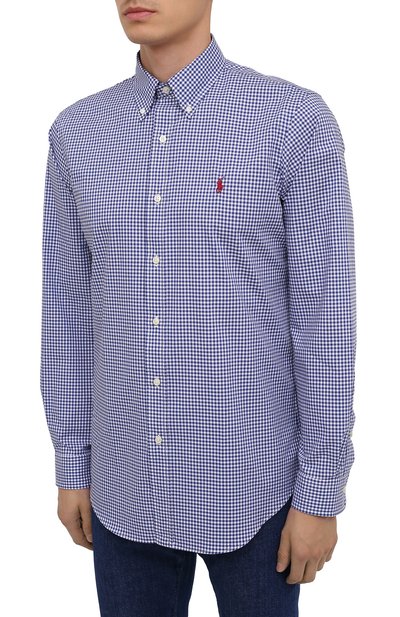 Хлопковая рубашка POLO RALPH LAUREN, арт. 710798110/4656A, фото 3