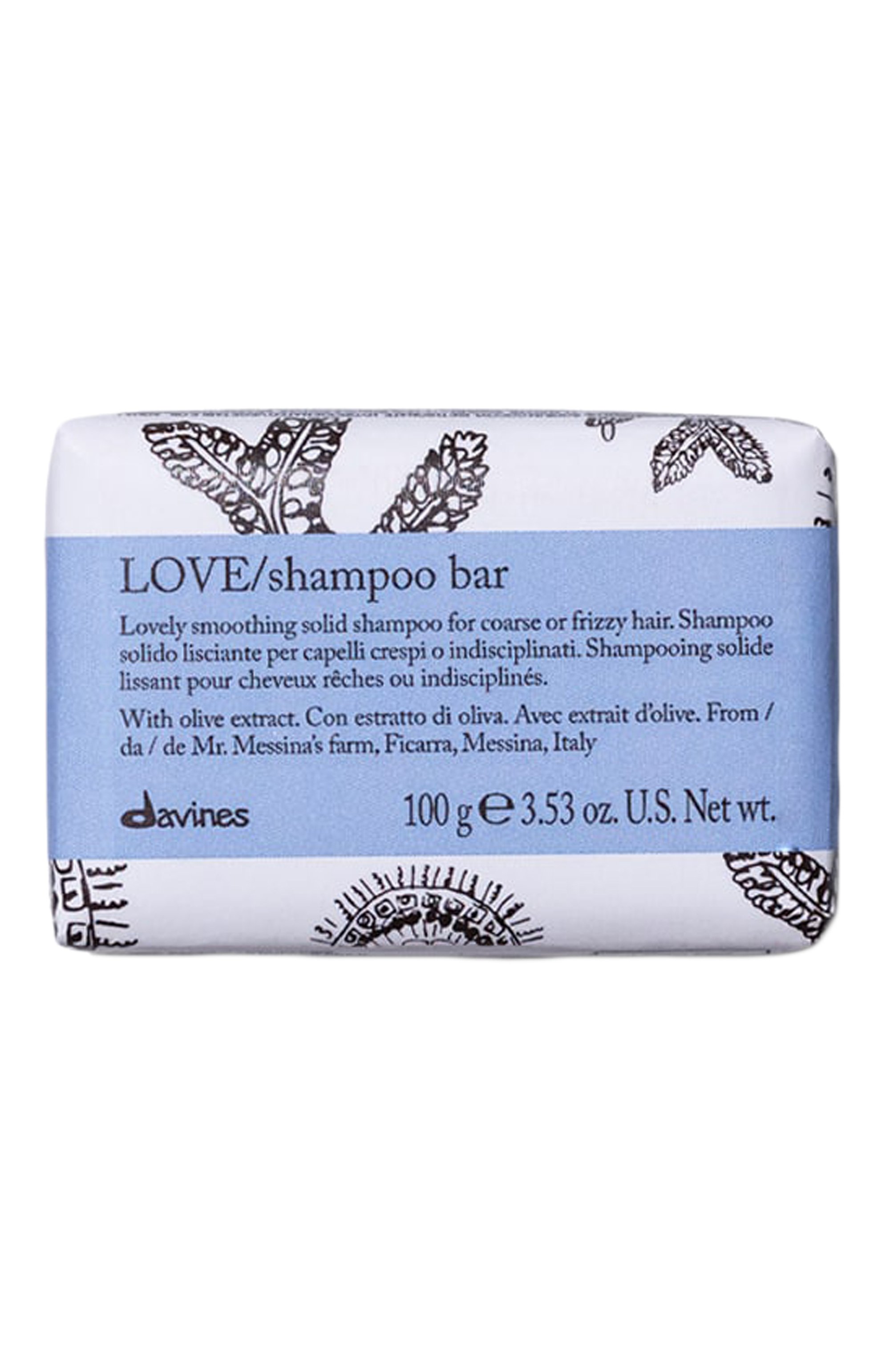 Твёрдый шампунь для разглаживания завитка love (100g) DAVINES, арт. 75582, фото 1
