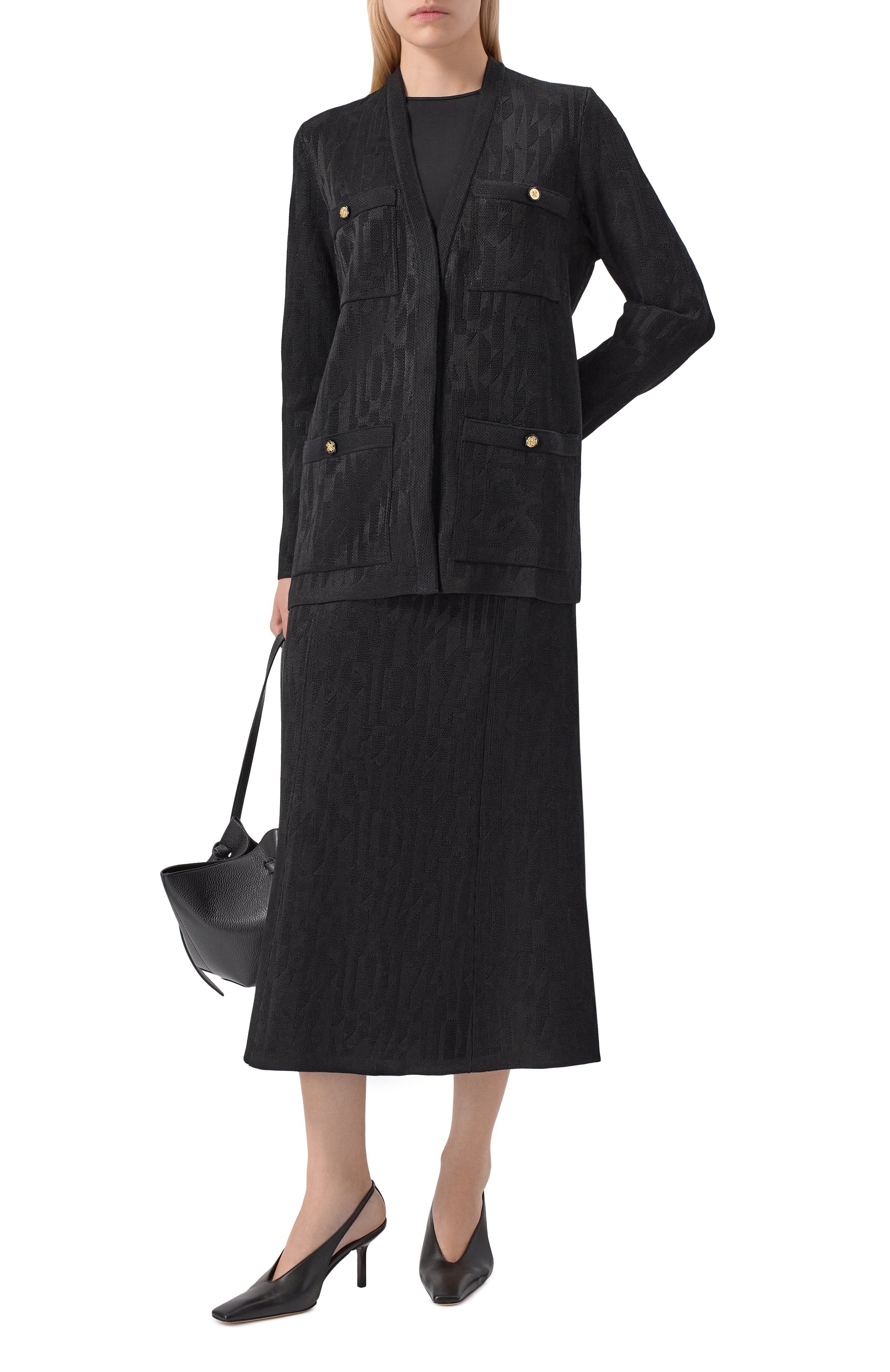 Кардиган из шерсти и вискозы AND THE BRAND, арт. W26-CG043-1202-900, фото 2