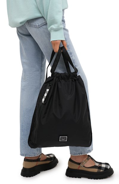 Рюкзак ACNE STUDIOS черного цвета по цене 21300 руб., арт. C10070/W, фото 2 Рюкзак ACNE STUDIOS, арт. C10070/W, фото 2