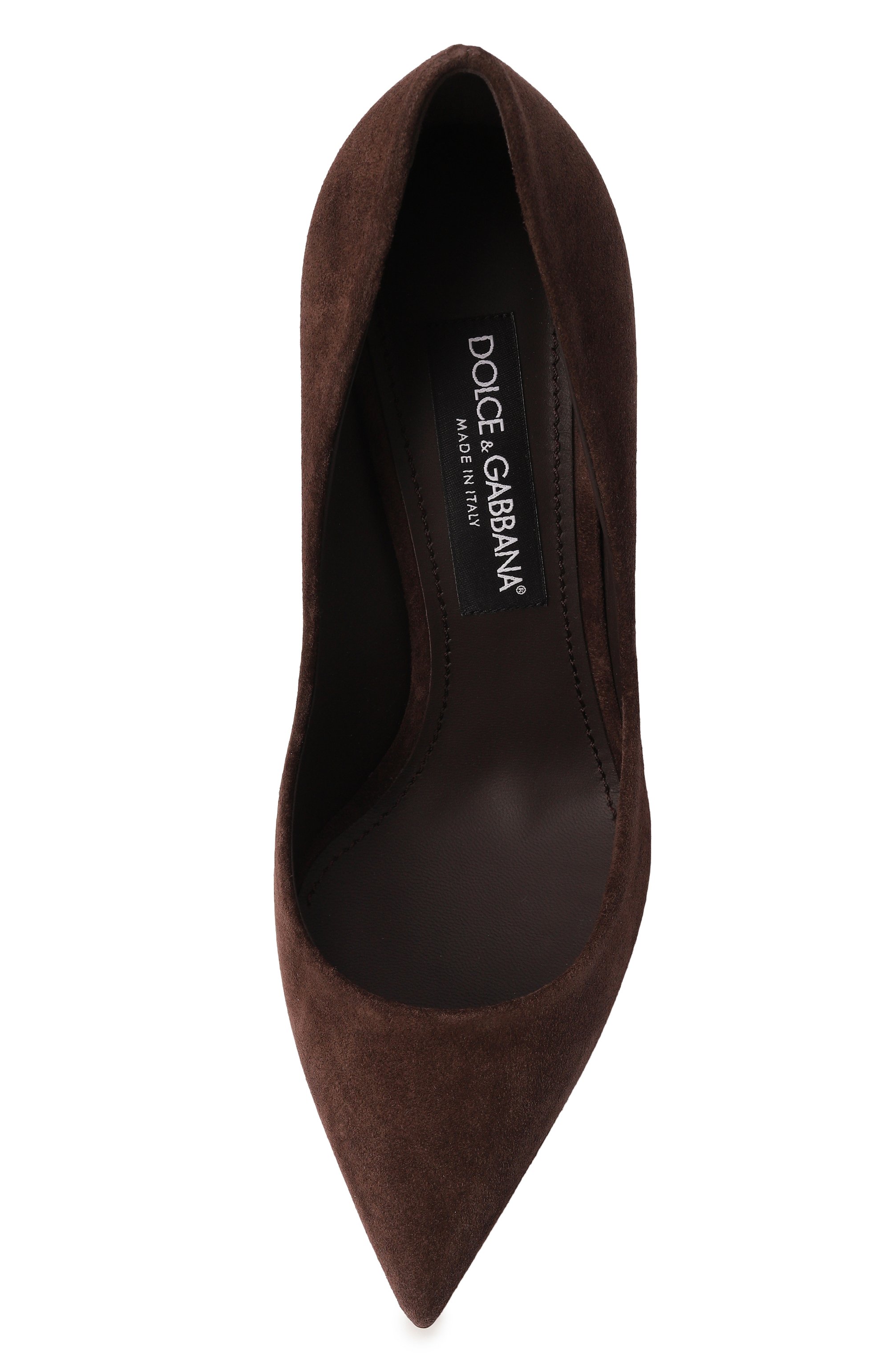 Замшевые туфли cardinale 90 DOLCE & GABBANA, арт. CD1840/B7260, фото 6