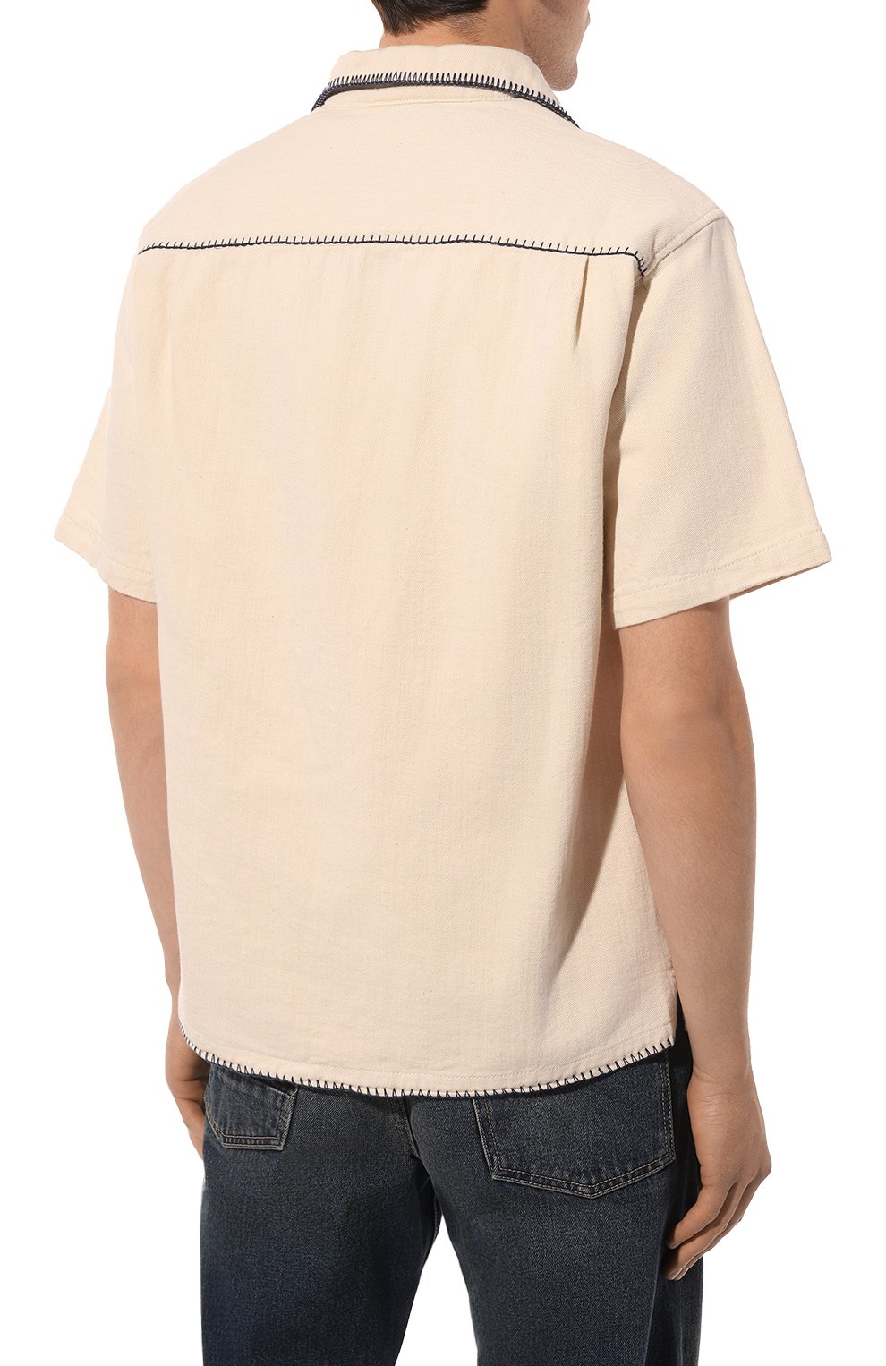 Хлопковая рубашка DROLE DE MONSIEUR, арт. D-SH153-C0119-EC, фото 4