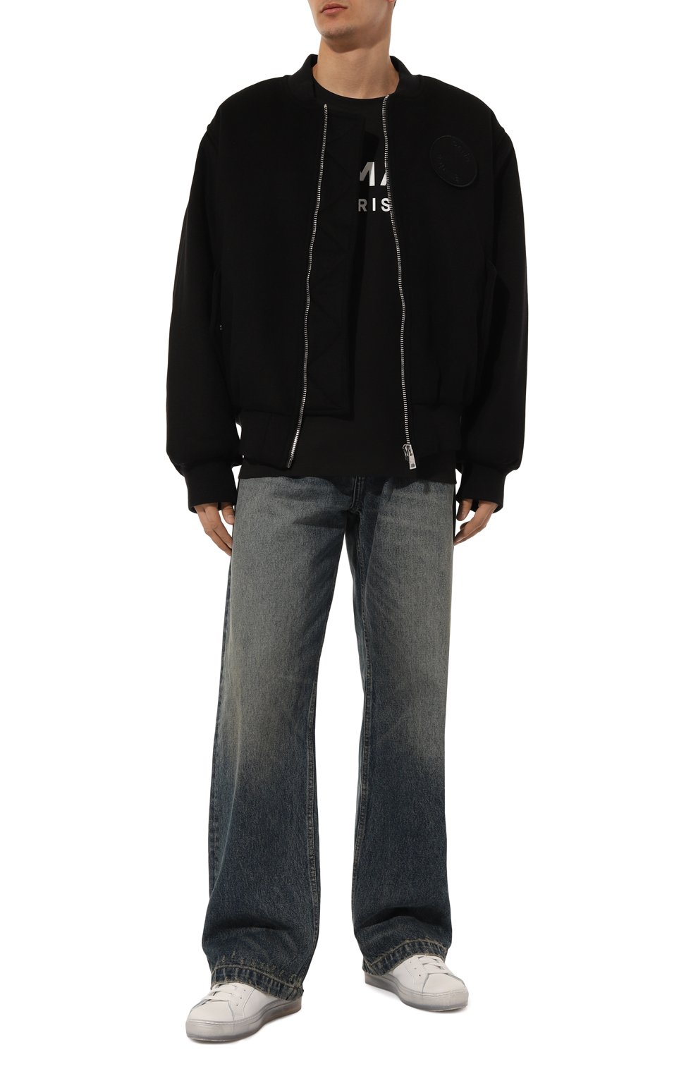 Хлопковая футболка BALMAIN, арт. DH1EG000/BB73, фото 2