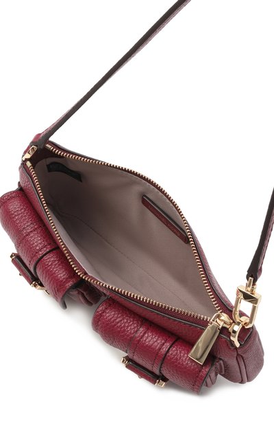 Сумка zoe small MICHAEL MICHAEL KORS бордового цвета по цене 22250 руб., арт. 32S5GZCU1L, фото 5 Сумка zoe small MICHAEL MICHAEL KORS, арт. 32S5GZCU1L, фото 5