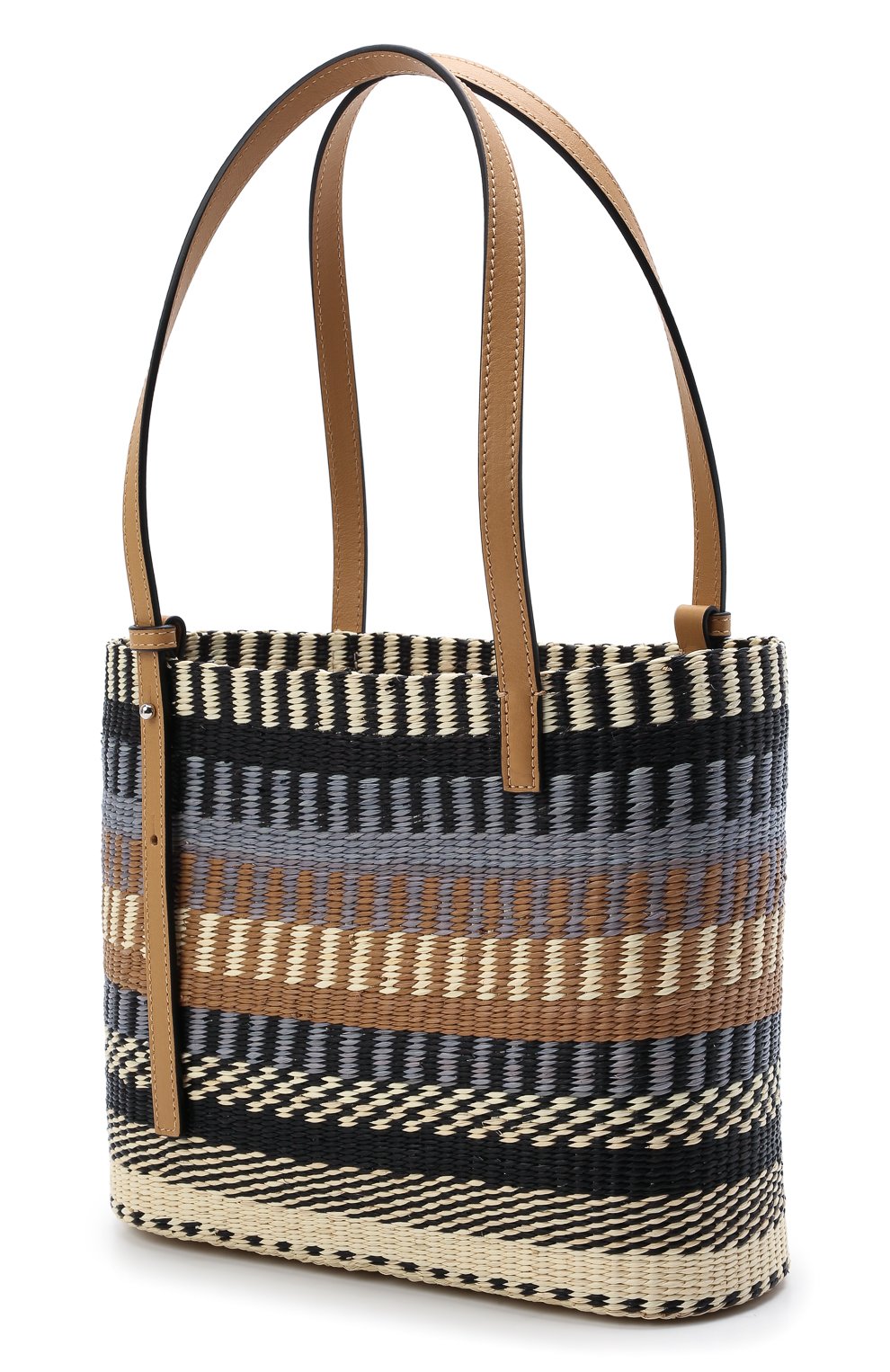 Сумка basket small loewe x paula's ibiza LOEWE разноцветного цвета по цене 73550 руб., арт. A223099X07, фото 3 Сумка basket small loewe x paula's ibiza LOEWE, арт. A223099X07, фото 3
