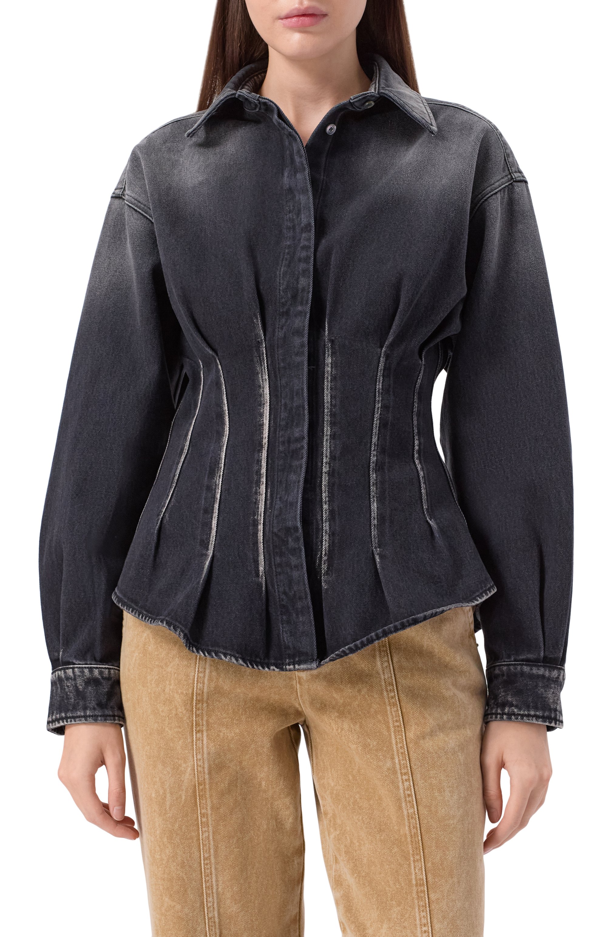 Джинсовая рубашка MOSCHINO, арт. A0202/5422, фото 3