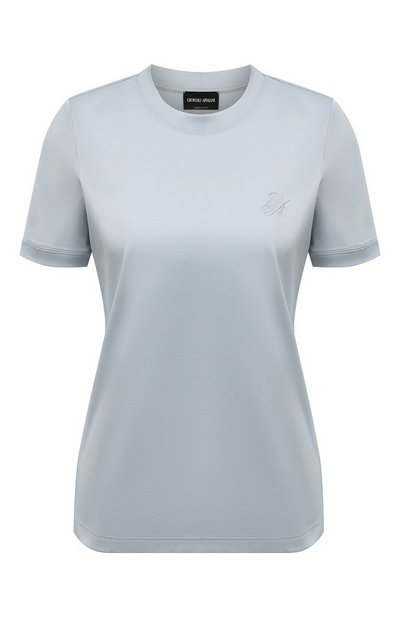 Женская хлопковая футболка GIORGIO ARMANI, арт. 3KAM56/AJVIZ