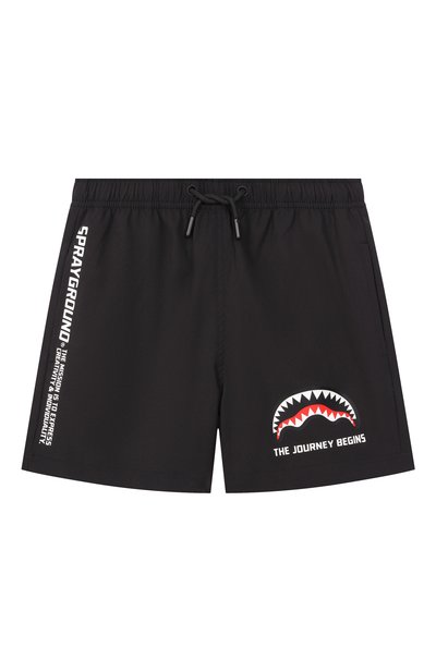 Плавки-шорты SPRAYGROUND, арт. SPY1475BLK/BE A SHARK SWIM TRUNKS