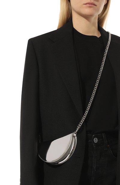 Сумка origami 6 MM6 серебряного цвета по цене 46400 руб., арт. SA6UI0010/P0410, фото 2 Сумка origami 6 MM6, арт. SA6UI0010/P0410, фото 2