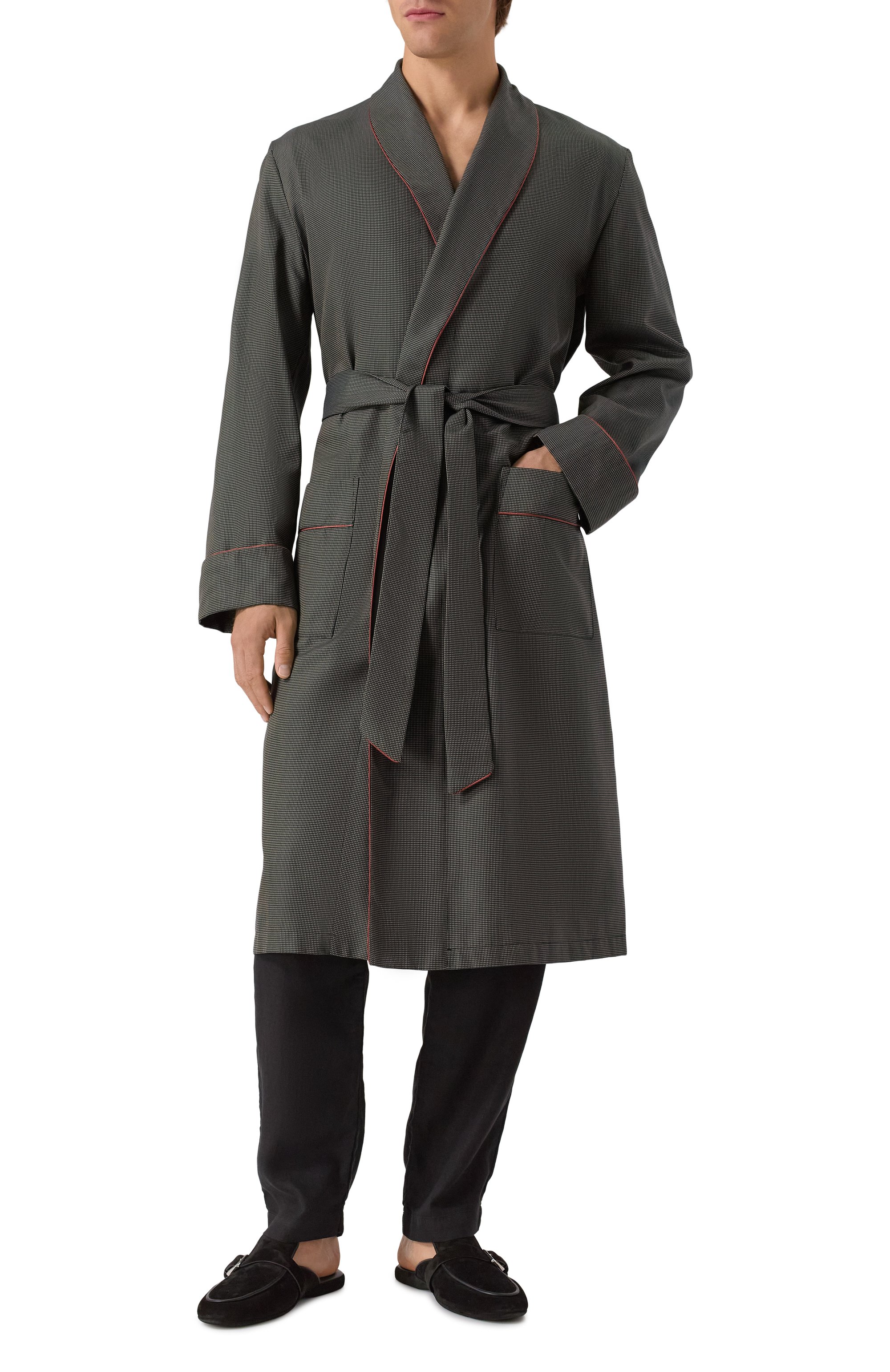 Хлопковый халат FRETTE, арт. 25109025 00F 00947, фото 2