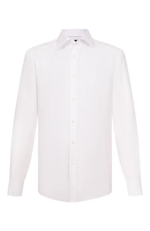 Сорочка изо льна и лиоцелла BOSS 50562110 Белый 50562110