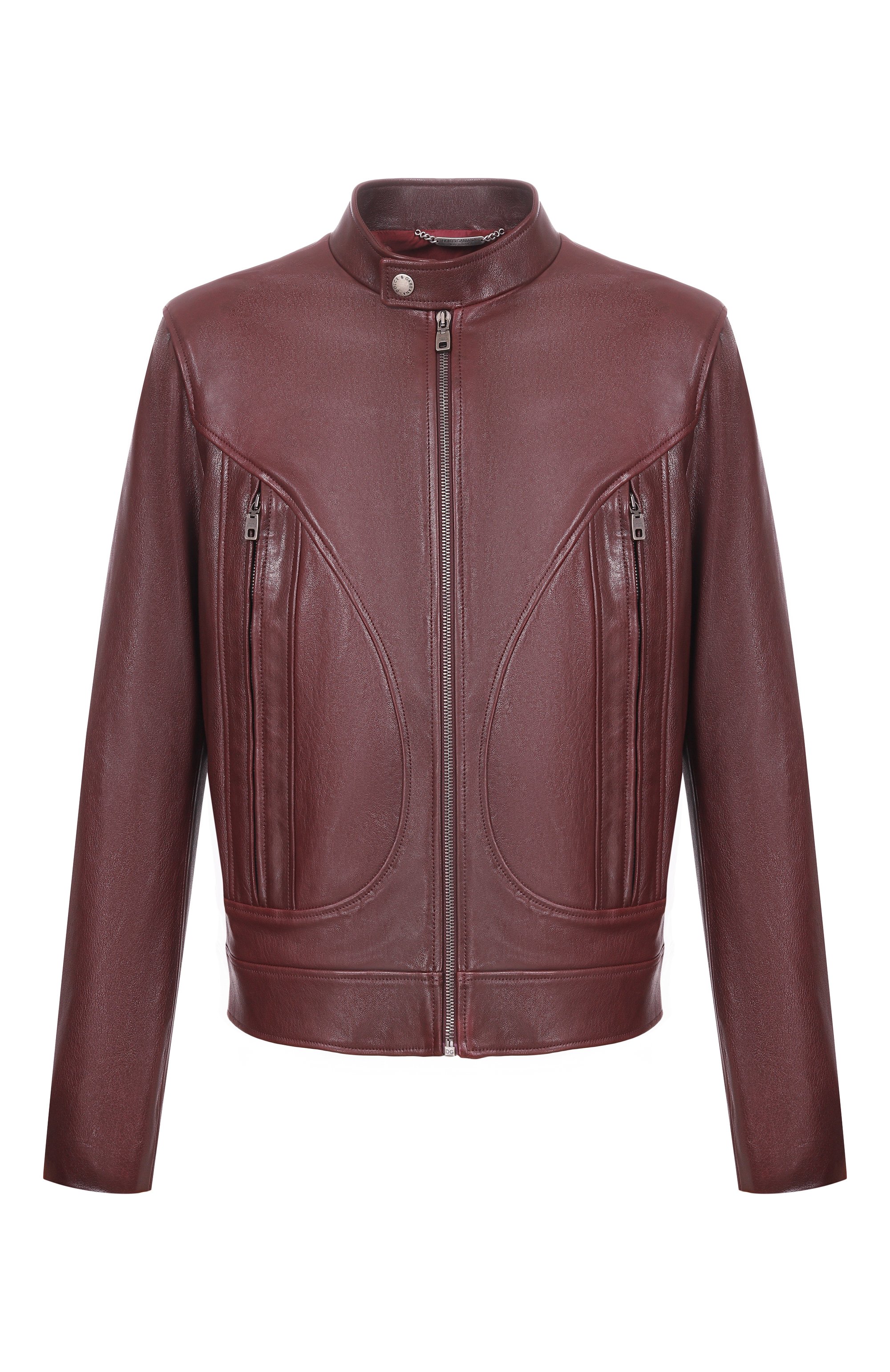 Кожаная куртка DOLCE & GABBANA, арт. G9BWML/HULYV, фото 1