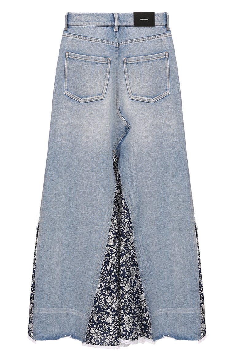 Джинсовая юбка MIU MIU, арт. GWD229-1XHF-F0013, фото 2