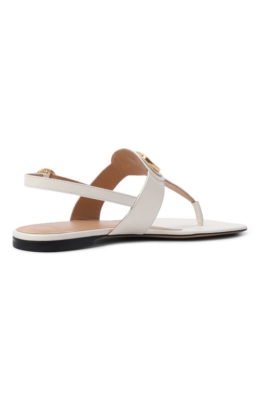 Кожаные сандалии Valentino 8W2S0MB7/DSH Кремовый  8W2S0MB7/DSH Фото 5