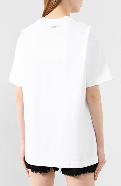 Хлопковая футболка ALEXANDER WANG, арт. 1CC1201344, фото 4