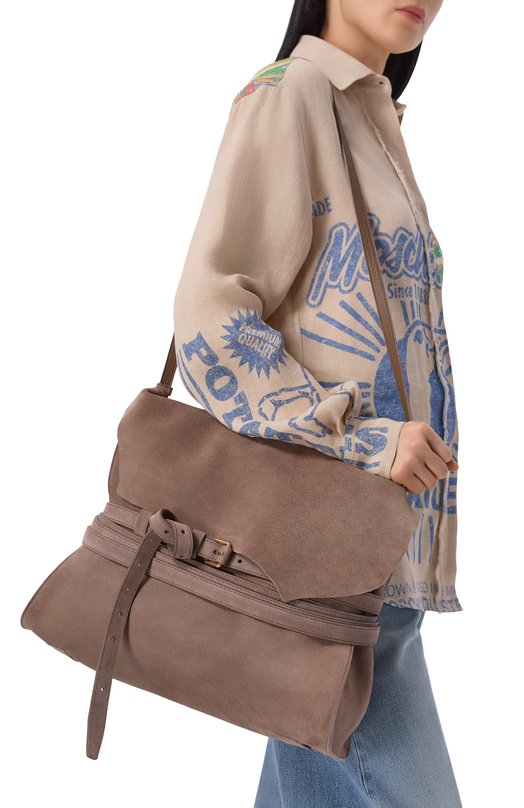 Сумка Tie Me medium Moschino MC4231PP00/0F9 Бежевый  MC4231PP00/0F9 Фото 2