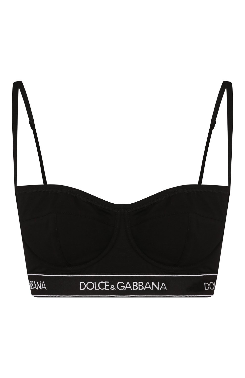 Бюстгальтер-балконет DOLCE & GABBANA черного цвета по цене 21700 руб., арт. 01B31T/FUGJT, фото 1 Бюстгальтер-балконет DOLCE & GABBANA, арт. 01B31T/FUGJT, фото 1