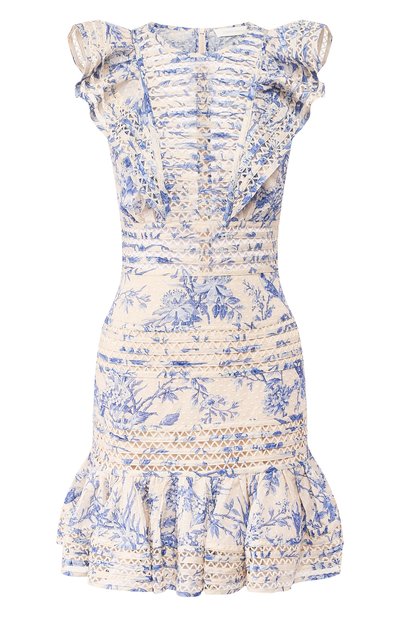 Женское хлопковое платье ZIMMERMANN, арт. 6288DVER
