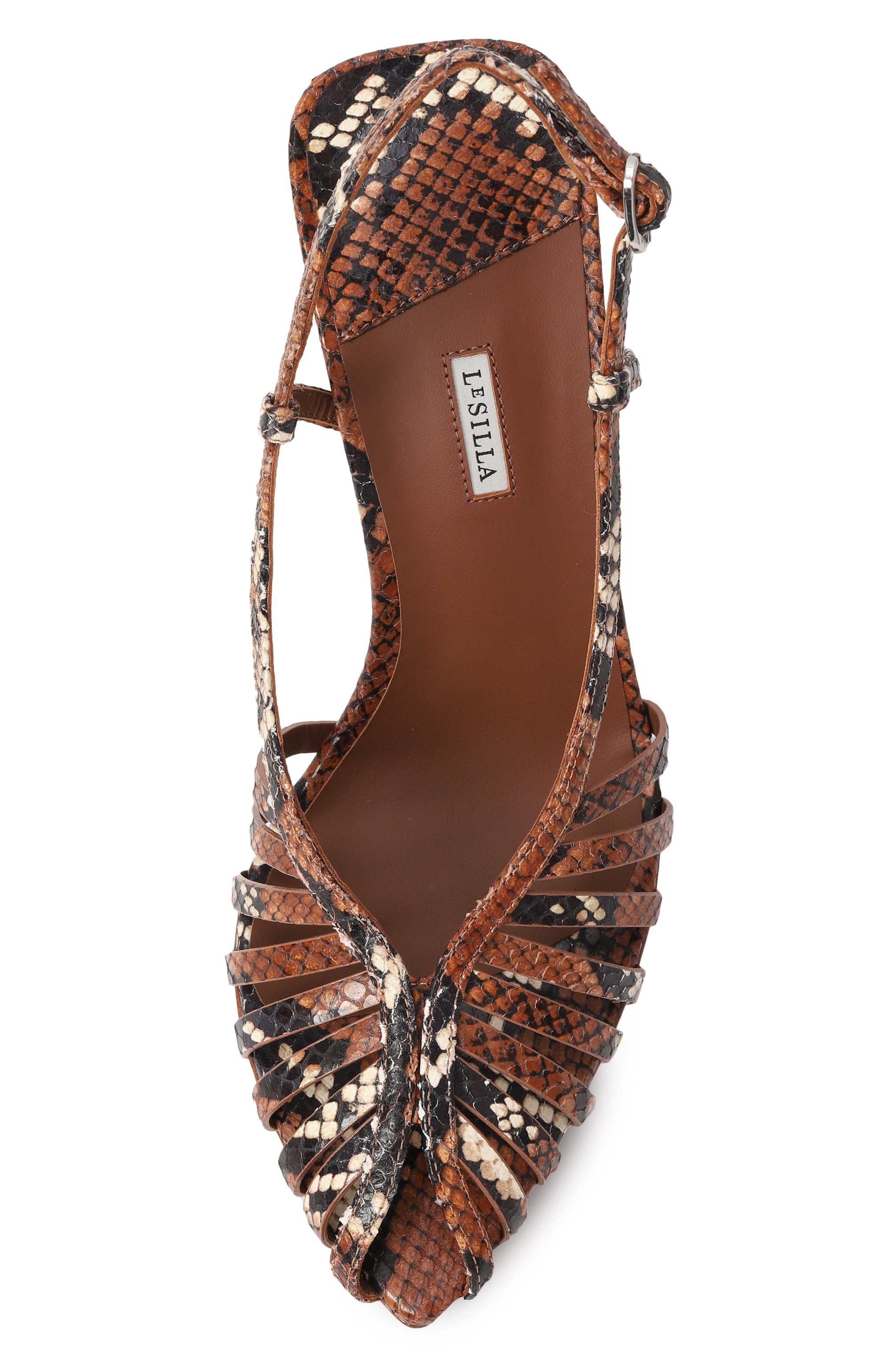 Кожаные туфли cage 90 LE SILLA, арт. 3405C090BXPPDUR/, фото 6