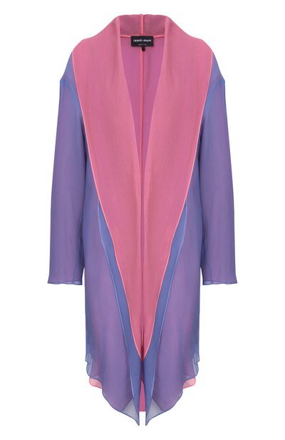 Женский двусторонняя накидка из шелка GIORGIO ARMANI, арт. GW003067/TE20209