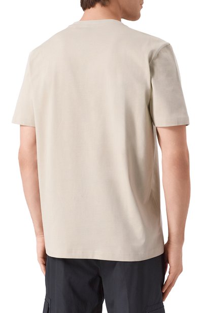 Хлопковая футболка BOSS ORANGE, арт. 50534924, фото 4