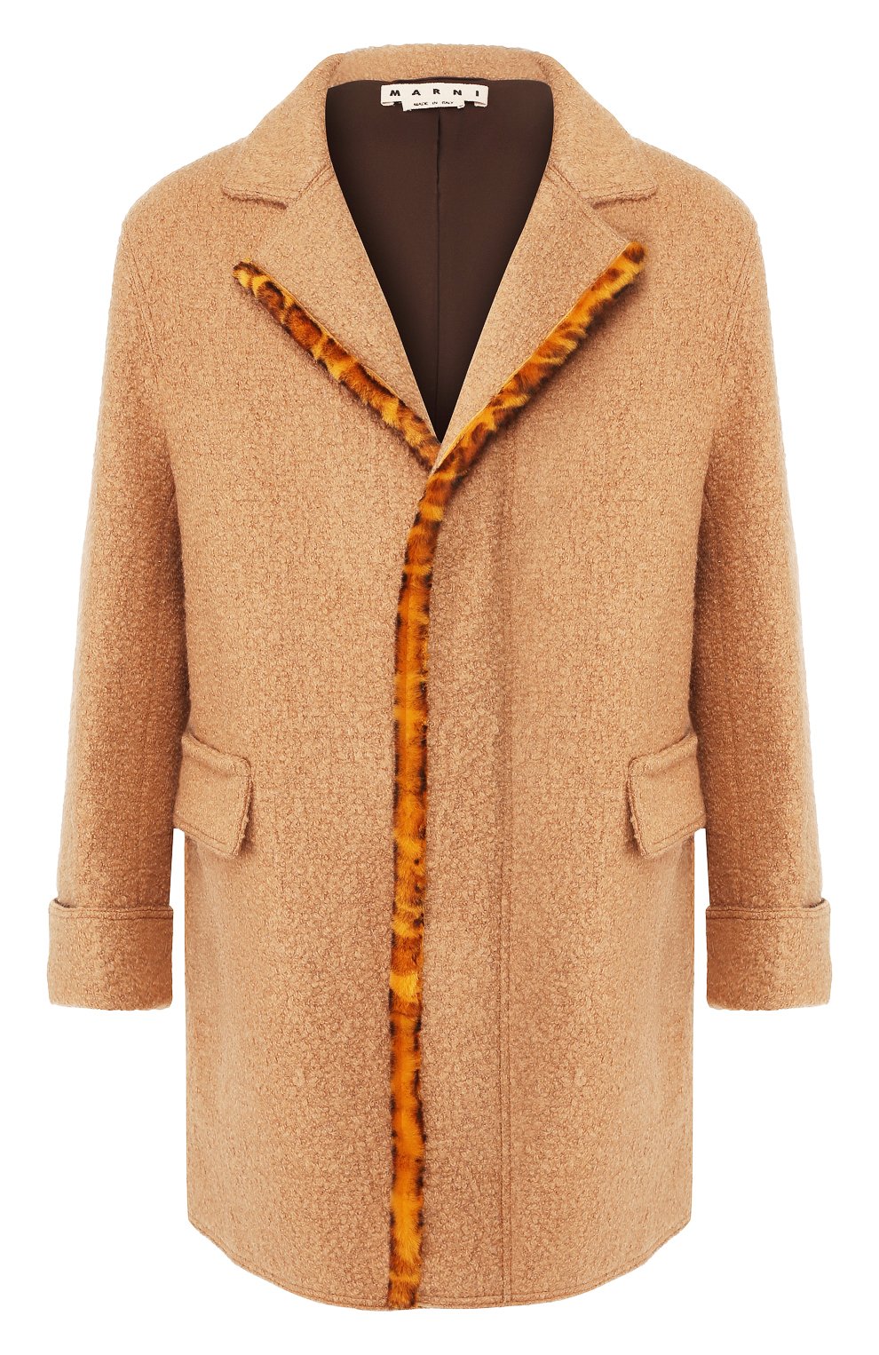 Шерстяное пальто MARNI, арт. TUMU0034NM/S52355, фото 1