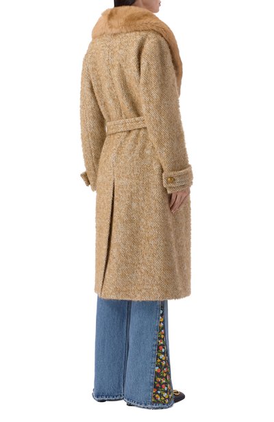 Шерстяное пальто VALENTINO, арт. 8B3CA855/9WH, фото 4