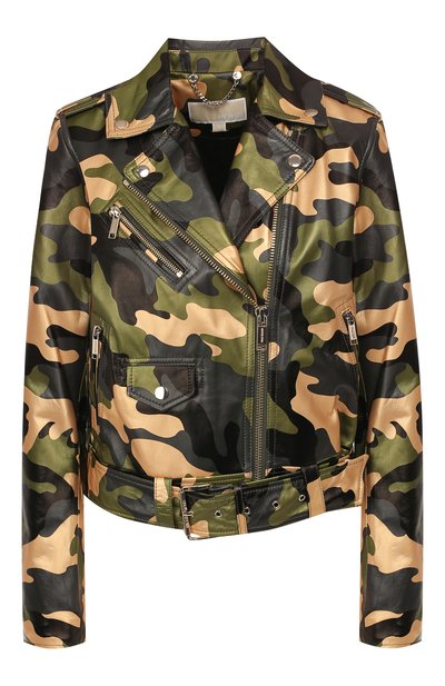 Женская кожаная куртка MICHAEL MICHAEL KORS, арт. MS92HYGBAN