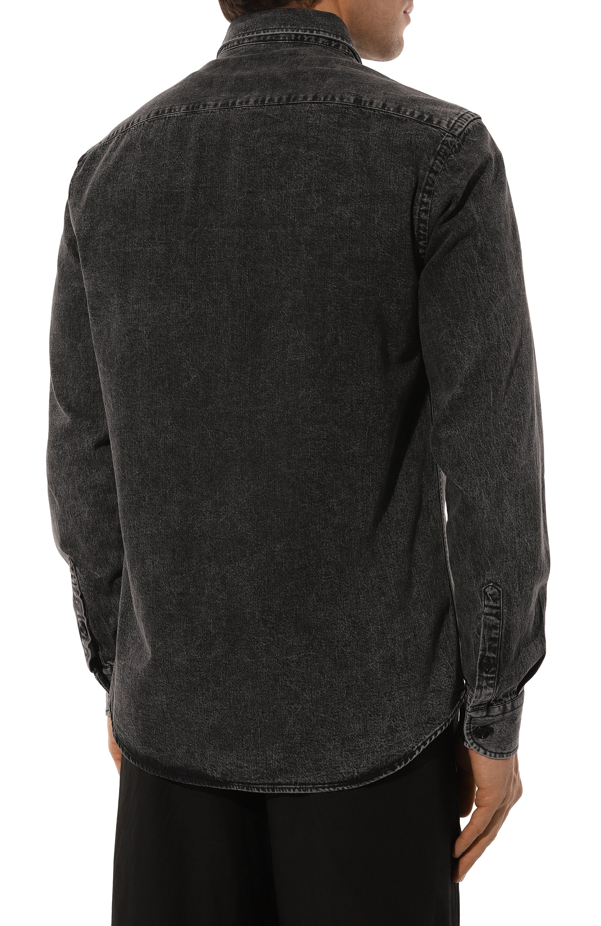 Джинсовая рубашка EMPORIO ARMANI, арт. 6D1M0L/1D6CZ, фото 4