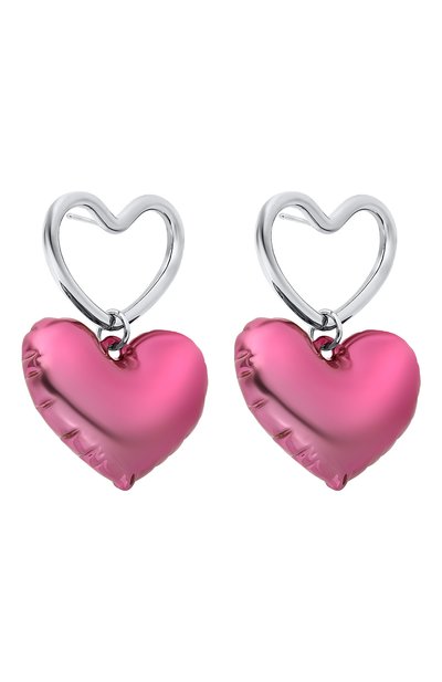 Серьги NINA RICCI розового цвета по цене 42950 руб., арт. 23ABB0083, фото 3 Серьги NINA RICCI, арт. 23ABB0083, фото 3