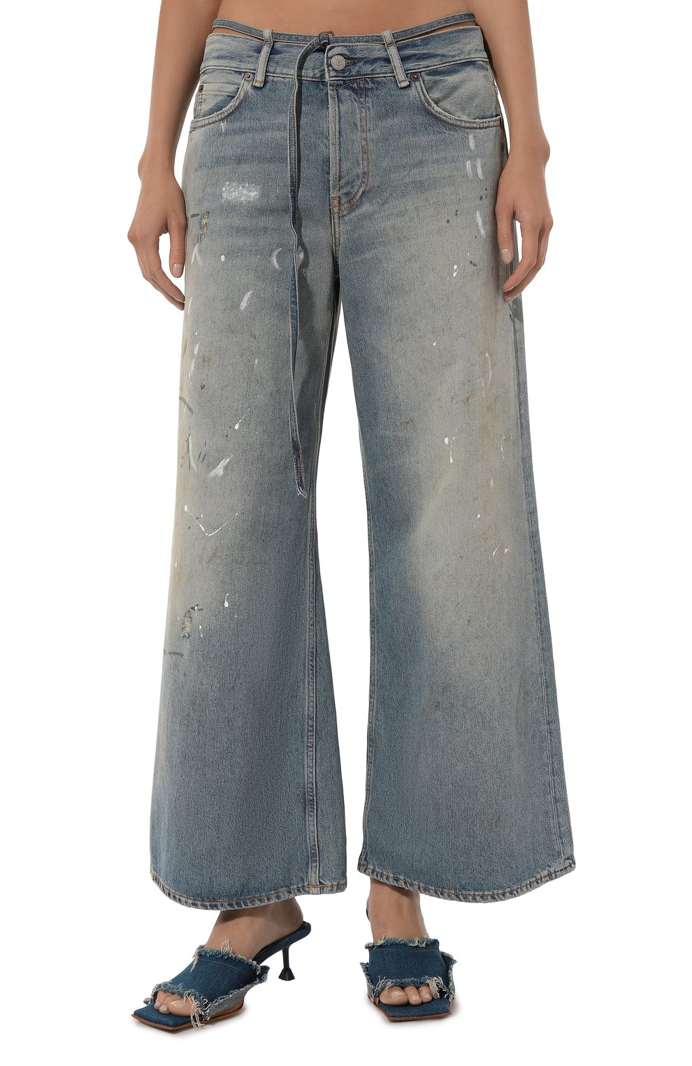 Джинсы ACNE STUDIOS голубого цвета по цене 59950 руб., арт. ACNE STUDI0S 2004 TRAFALGAR, фото 3 Джинсы ACNE STUDIOS, арт. ACNE STUDI0S 2004 TRAFALGAR, фото 3