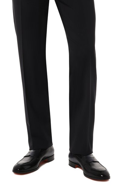 Кожаные пенни-лоферы justin SANTONI, арт. MCJG18645BB4BSC2U59, фото 3