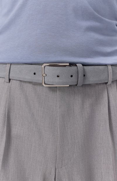 Замшевый ремень SANTONI, арт. CM35VS003B91EACD, фото 2