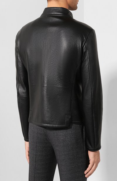 Кожаная куртка EMPORIO ARMANI, арт. 41R36P/41P37, фото 4