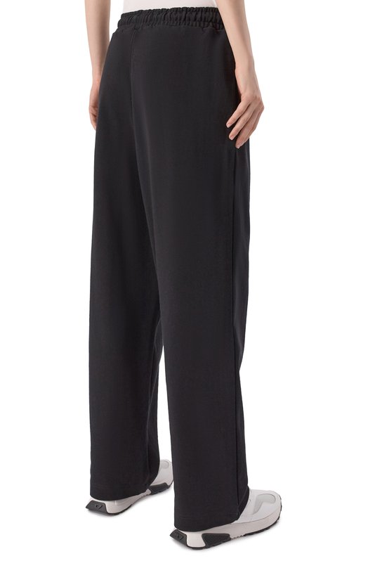 Хлопковые брюки AECA WHITE AWCMFWBDBPLSO001C0.BLACK (M) Чёрный  AWCMFWBDBPLSO001C0.BLACK (M) Фото 4
