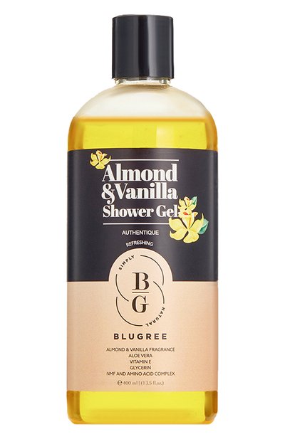 Гель для душа миндаль-ваниль (400ml) BLUGREE, арт. 8682983900205, фото 1