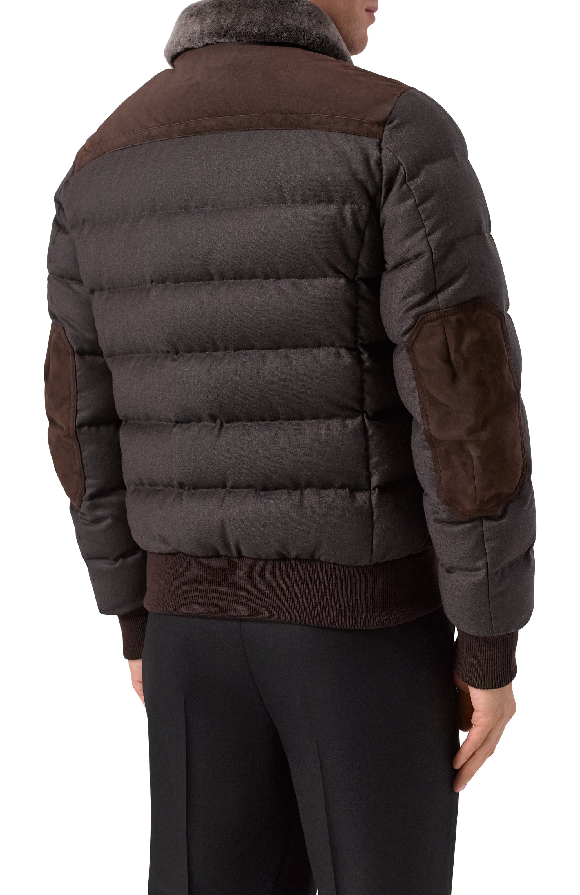 Пуховик viani-url с отделкой из овчины MOORER, арт. VIANI/URL, фото 4