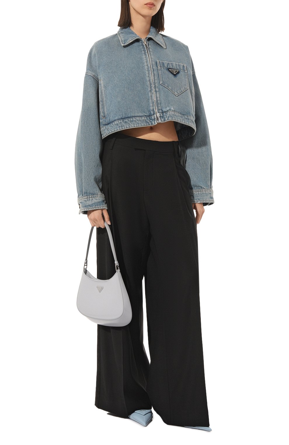 Джинсовая куртка PRADA, арт. GFB279-1ZAB-F0008-212, фото 2