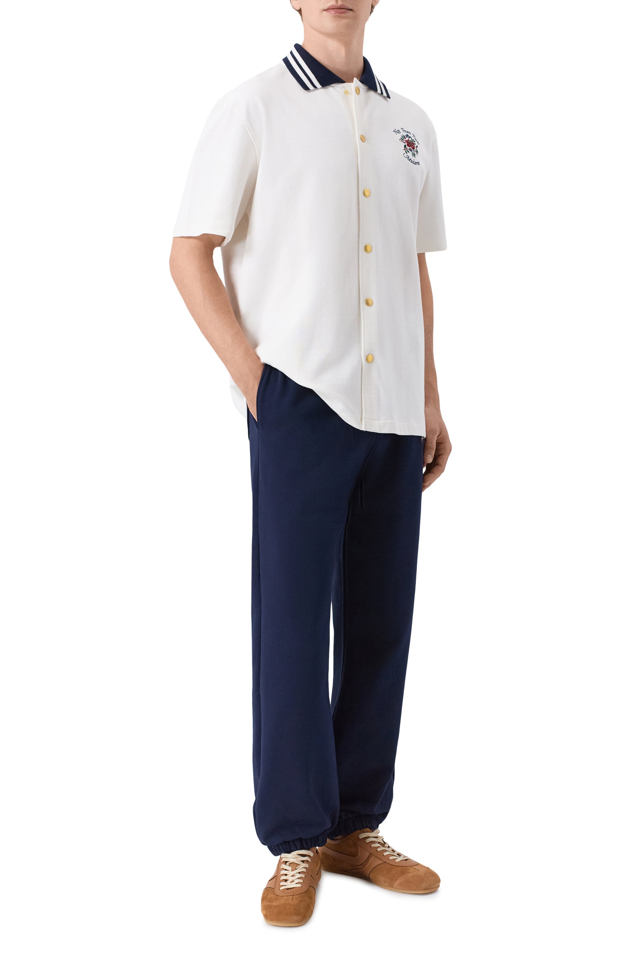 Хлопковая рубашка DROLE DE MONSIEUR, арт. J-SH247-C0264-0W, фото 2