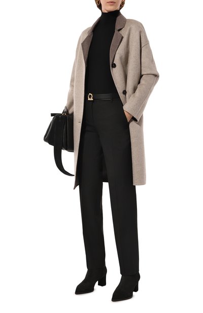 Замшевые ботильоны SANTONI, арт. WTEG71428PC4AAEA, фото 2